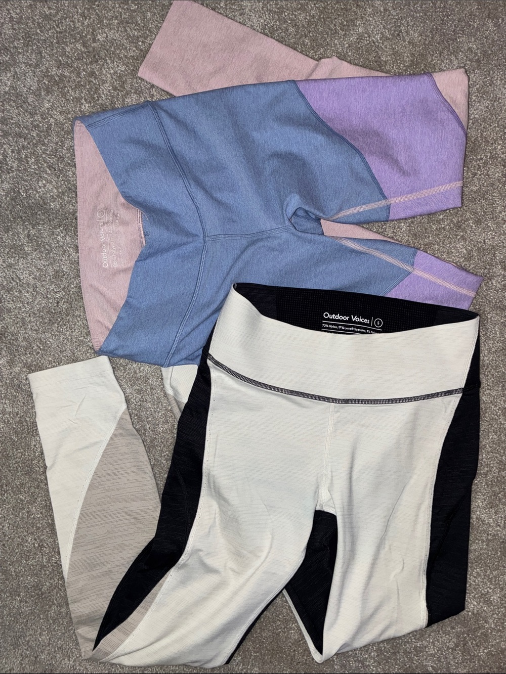 Outdoor Voices Colorblock Leggings Pack of 2 - Size S
